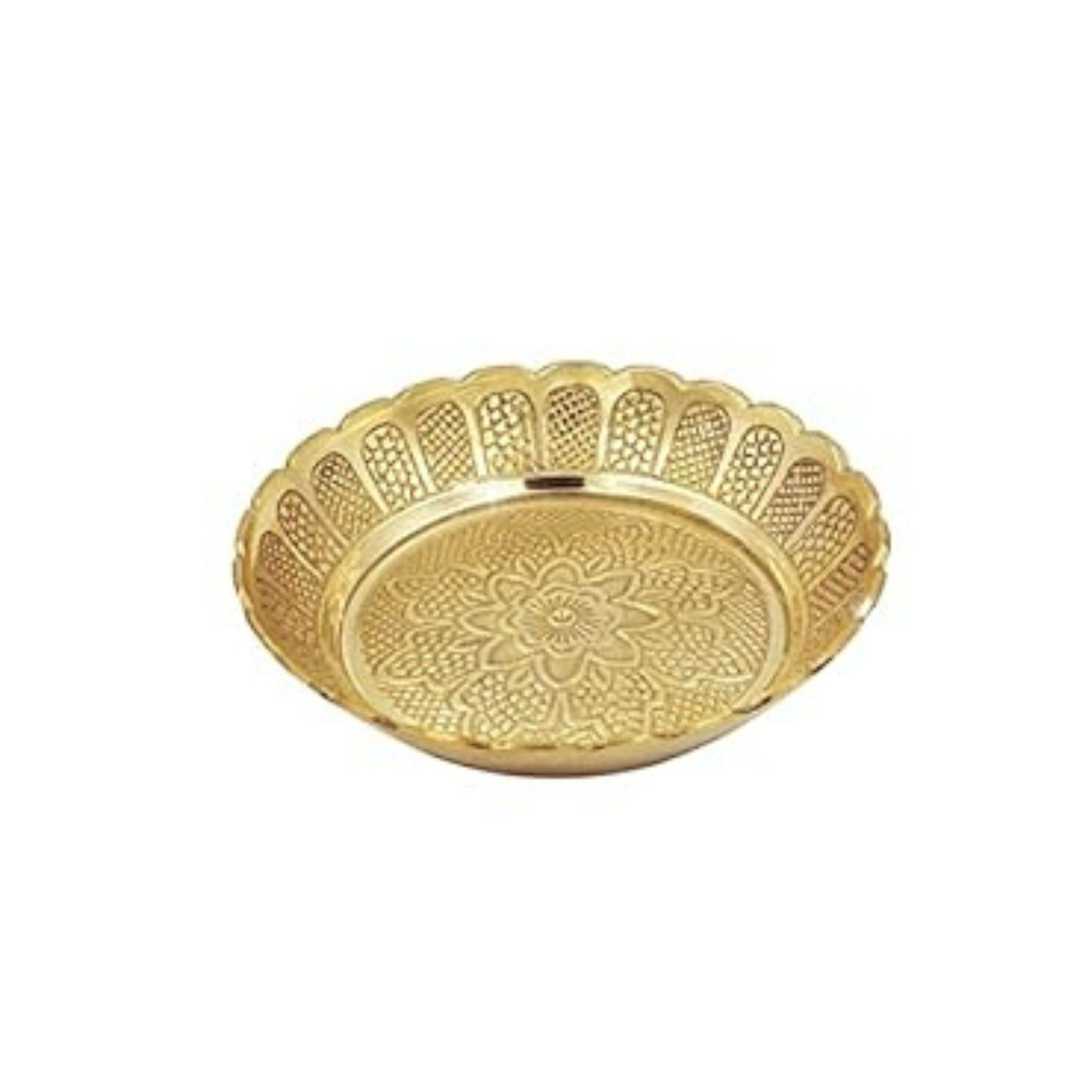 Brass Plate for puja
